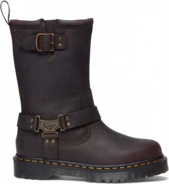 Dr. Martens Anistone Hi Top Laarzen - Heren - Hoge Laarzen - Bruin - 40 EU - Schoenen
