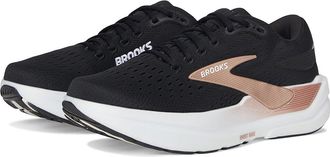Brooks Ghost Max 3 Womens Running Shoes Black/Black/Rose Gold : 11.5 B - Medium, Textile