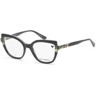 Karl Lagerfeld Womens 54 mm Black Opticals
