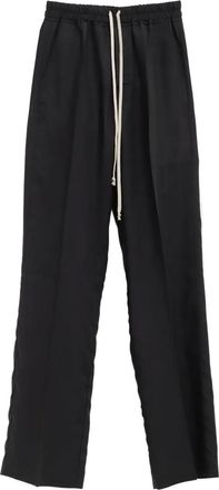 Rick Owens Pantaloni con coulisse - Nero