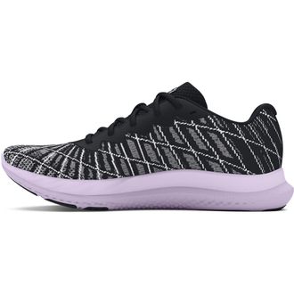 Under Armour Womens Charged Breeze 2 Running Shoe, (003) Black/White/Salt Purple, 3.5 UK
