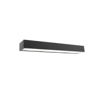 QAZQA Dise&ntilde;o L&aacute;mpara De Pared Alargada De Dise&ntilde;o Negra 60 Cm - Houx Aluminio Alargada /rectangular Adecuado Para Led Max. 4 X 5 Watt - Qazqa