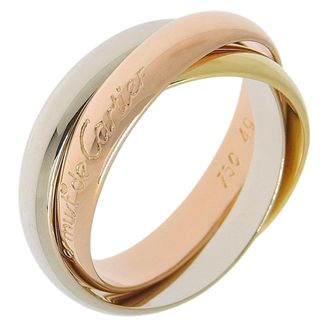 Cartier Trinity Yellow Gold (18K) Pink Gold (18K) White Gold (18K) Band Ring (Pre-Owned)