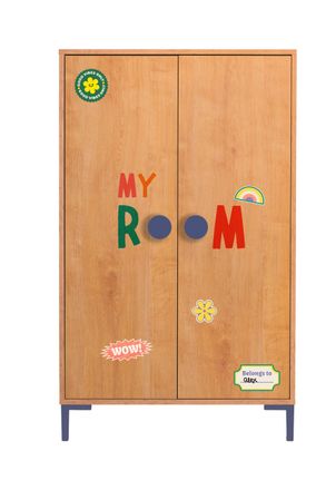 Really Nice Things Armario de 2 puertas color roble mi dormitorio