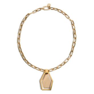 La DoubleJ Swinging Portal Necklace