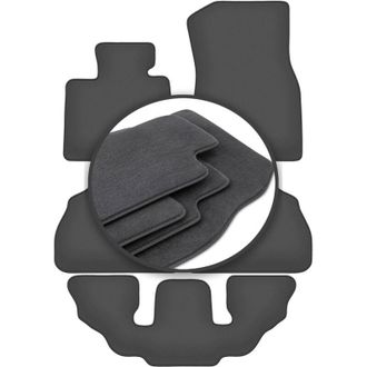OEM Alfombrillas Premium Para Bmw X7 G07 7 Plazas (2019-2022)