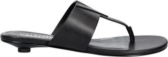 Valentino Dames, Schoenen, Zwart, Maat: 40 EU Leer