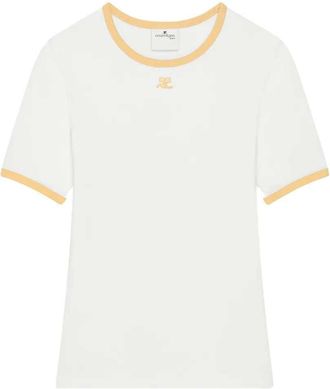 Courr&egrave;ges Maglietta con logo Courr&eacute;ges