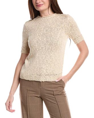 Lafayette 148 New York High Crewneck T-Shirt