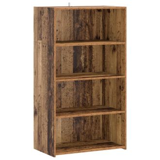 vidaXL Aparador Alto Madera De Roble 70 X 41 X 124 Cm Vidaxl