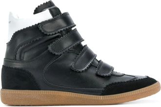 Isabel Marant Bilsy High-Top Trainers - female - Isabel Marant - Sneakers - Black - 2 UK - Shoes