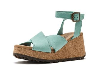 FLY London Dony440fly Womens Sandals Mint : EU 41 (US Womens 10-10.5) M, Suede