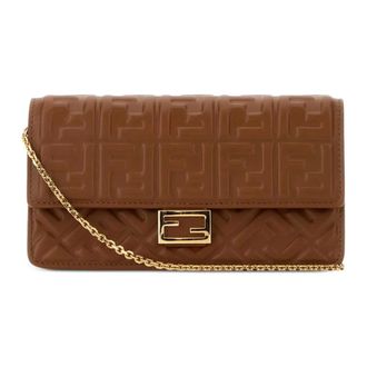 Fendi Mujer, Bolsos, Marr&oacute;n, Talla: ONE Size