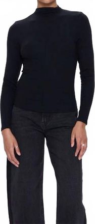 Pistola Denim Dara Top In Noir