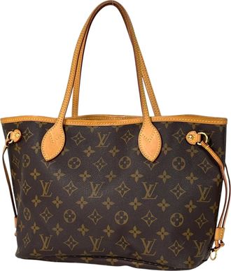 Louis Vuitton Brown Monogram Handbag Tote Bag (Pre-Owned)