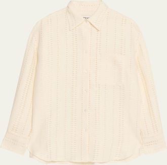 TWP Big Joe Linen Button-Front Shirt
