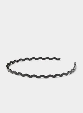 Simons Womens Zigzag slim headband