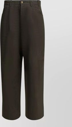 Comme Des Gar&ccedil;ons tailored shorts belt loops pockets design