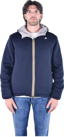 K-Way Jack Light Spacer Fur Double - Heren - Jassen - Blauw - Maat: M Zijde