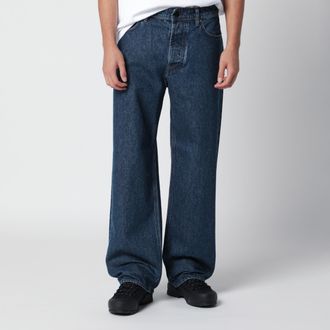 Stone Island Jeans in denim blu medio
