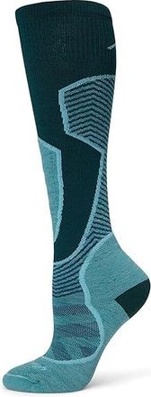 Darn Tough Outer Limits OTC Lightweight with Cushion w/ Padded Shin Womens Crew Cut Socks Shoes Juniper : MD (US 7.5-9.5)