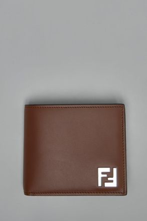 Fendi Bi-Fold Wallet Calf Leather