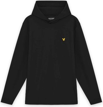 Lyle & Scott Hoodies & sweatvesten, Heren, Zwart, S, Golf Core Midlayer Hoodie