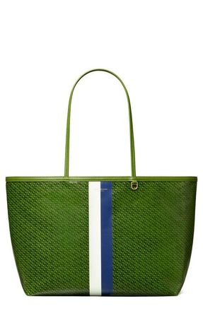 Tory Burch The Racer Tote in Green Printed at Nordstrom