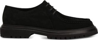Dolce & Gabbana Zwarte platte schoenen voor vrouwen - Heren - Veterschoenen - Zwart - 41 1/2 EU - Schoenen