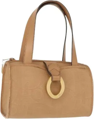 Dior Pre-owned Handbags, female, Beige, Size: ONE SIZE Pre-owned Vintage Hand Bag