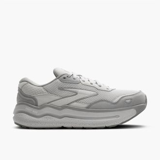 Brooks Womens Ghost Max Se Shoe In Oyster/alloy/antartica