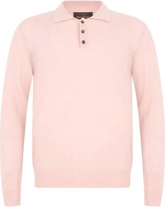 Slowear Slowear - Polo Trui - Heren - Tops - Roze - Maat: XL Kasjmier