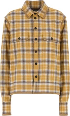 Dsquared2 Embroidered Flannel Shirt