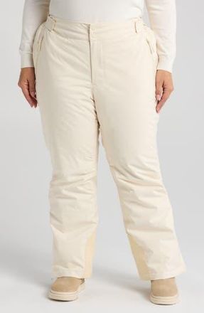 Halfdays Alessandra Insulated Water Resistant Ski Pants in Oat Milk at Nordstrom Rack, Size Medium