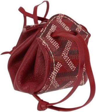 Goyard Pre-owned Bucket Bags, female, Red, Size: ONE SIZE Pre-owned Vintage Bucket Bag