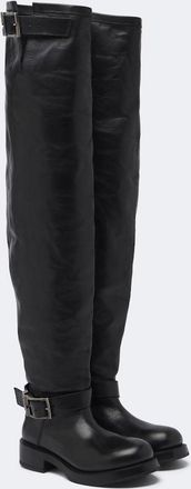 Balenciaga Leather over-the-knee boots
