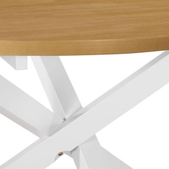 Berkfield Home Durable Dining Table White 120x75 cm MDF