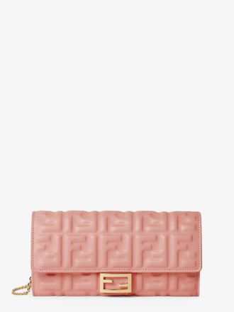 Fendi Borsa a tracolla Continental With Chain Baguette in pelle - FENDI - gender_Woman