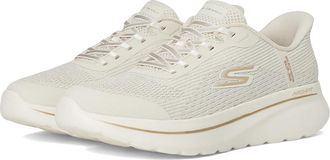 Skechers Go Walk Arch Fit N-joy Ria Hands Free Slip-ins Womens Walking Shoes Natural : 10.5 B - Medium
