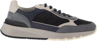 Brunello Cucinelli Nubuck en Su&egrave;de Sneakers - Heren - Sneakers - Blauw - 41 EU - Su&egrave;de - Schoenen