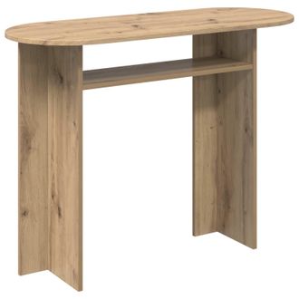 vidaXL Mesa Consola Roble Artesanal 100 X 39,5 X 75 Cm Vidaxl