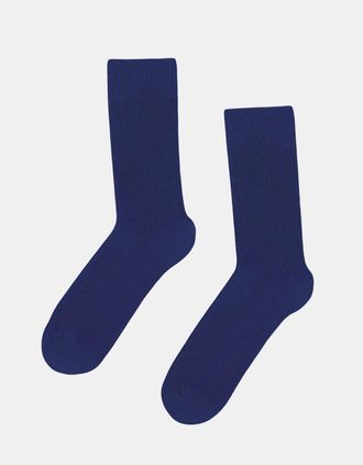 Colorful Standard Mens Colorful Standard Mens Classic Organic Socks - Marine Blue - Navy - Size: 16/14.5/8/15/8.5/15.5/9/13/13.5/14/6.5/7/7.5/11.5/5/12/5.5/12.5/6/3.5