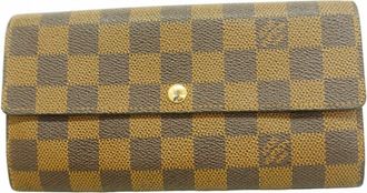 Louis Vuitton Ebene Long Wallet (Bi-Fold) (Pre-Owned)