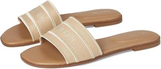 Calvin Klein Kendell Womens Shoes Light Natural/White : 7.5 M, Synthetic