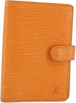 Louis Vuitton Pre-owned Accessories, female, Orange, Size: ONE SIZE Pre-owned Leather Home-Office
