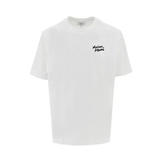 Maison Kitsun&eacute; Maison Kitsun&eacute; Handwriting embroidery T-shirt Man S