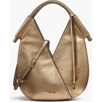 DKNY Baldwin Metallic Micro Crossbody in Gold at Nordstrom, Size X-Small