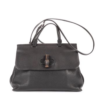 Gucci Medium Bamboo Daily Top Handle schoudertas