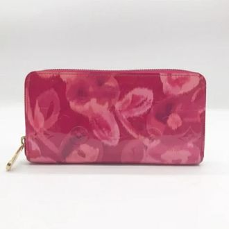 Louis Vuitton Pre-owned Stoffen Portemonnee - Dames - Vintage Accessoires - Roze - ONE Size - Vintage