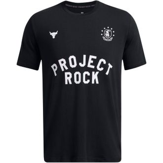 Under Armour Heren Project Rock T-Shirt (Zwart)